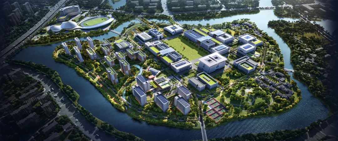 高新速度!福耀科技大学(暂名)项目主体结构全部封顶!