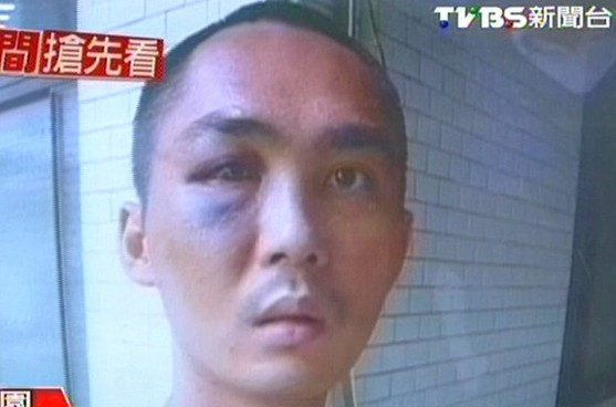 闷死朋友怕被报复台男子在死者头上贴符咒(图)