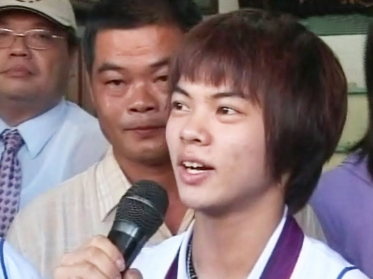 仁川亚运会打破世界纪录的中华台北女举选手许淑净 仁川亚运会打破世界纪录的中华台北女举选手许淑净