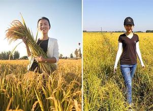 (图文互动·丰收的味道)(1)爱红妆 更恋稻香——吉林两位返乡女大学生的“稻梦空间”