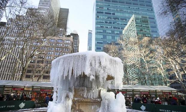 （国际）（1）美国东部遭遇罕见低温