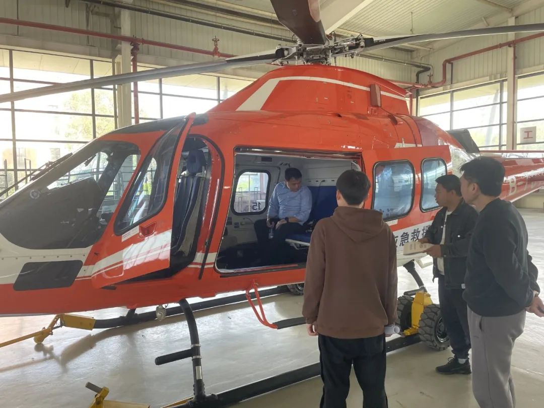 市应急管理局调研应急救援直升机运行托管情况