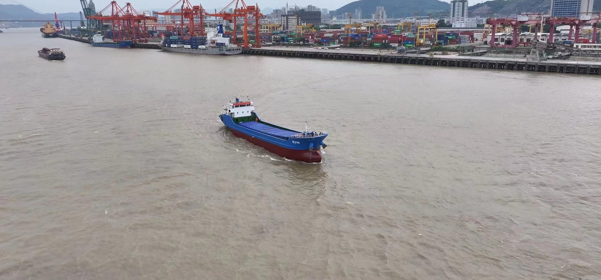 闽台再添“黄金通道” 马尾—马祖海上货运直航航线开通