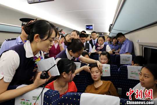 合福高铁举行应急演练　正式开通运行日期渐逼近