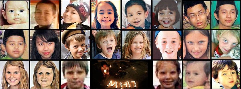 MH17上的孩子们（组图）
