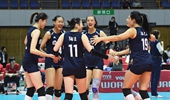 女排世界杯综合：中国八战八胜 韩国胜塞尔维亚