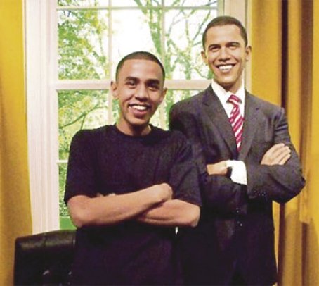 奥巴马将访马来西亚一当地青年相貌与其酷似（图）