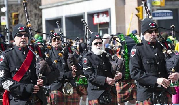 （国际）（7）多伦多举行圣帕特里克节游行