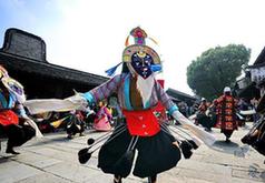 （新华网）（1）藏戏亮相水墨江南