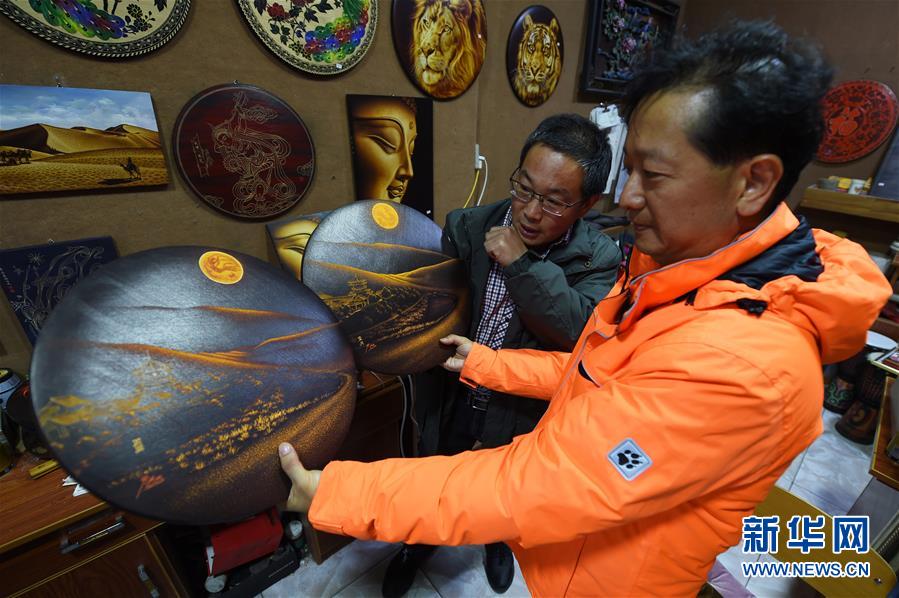 (图片故事)(7)用木刻画弘扬敦煌文化