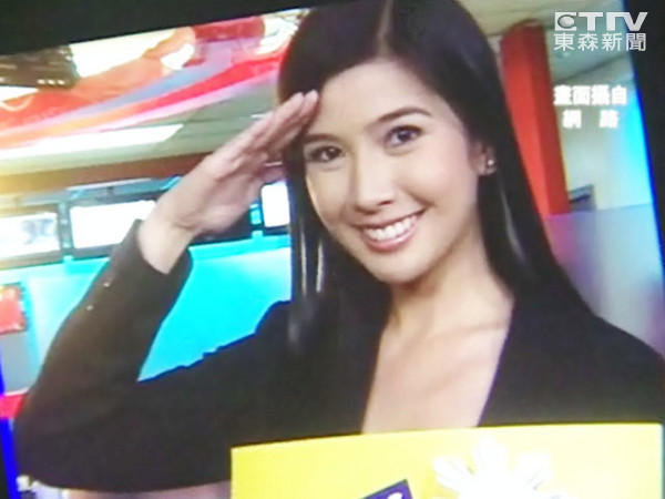 菲美女记者随调查团赴台 台媒注意力瞬间转向