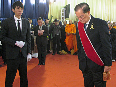 王金平长兄出殡政界大佬等7000人吊唁（图）