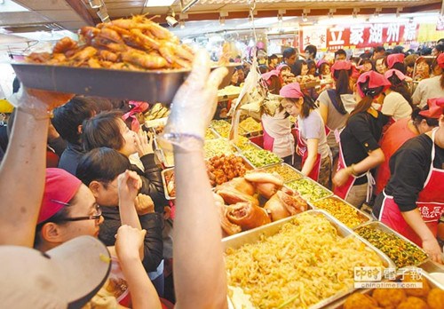 台当局“以量制价”平抑春节物价（图）